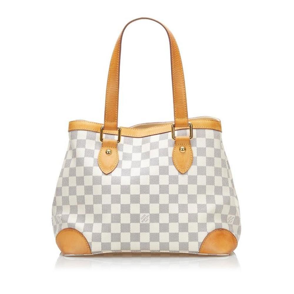 Louis Vuitton Azur Hampstead PM Handbag White PVC Leather - Picture 3 of 8